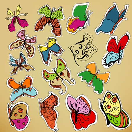 Vector Butterflys Illustration