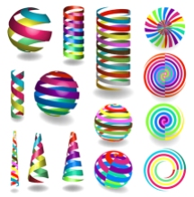 Vector Colorful Shapes